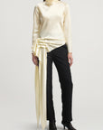 Ornella Blouse in Silk Charmeuse
