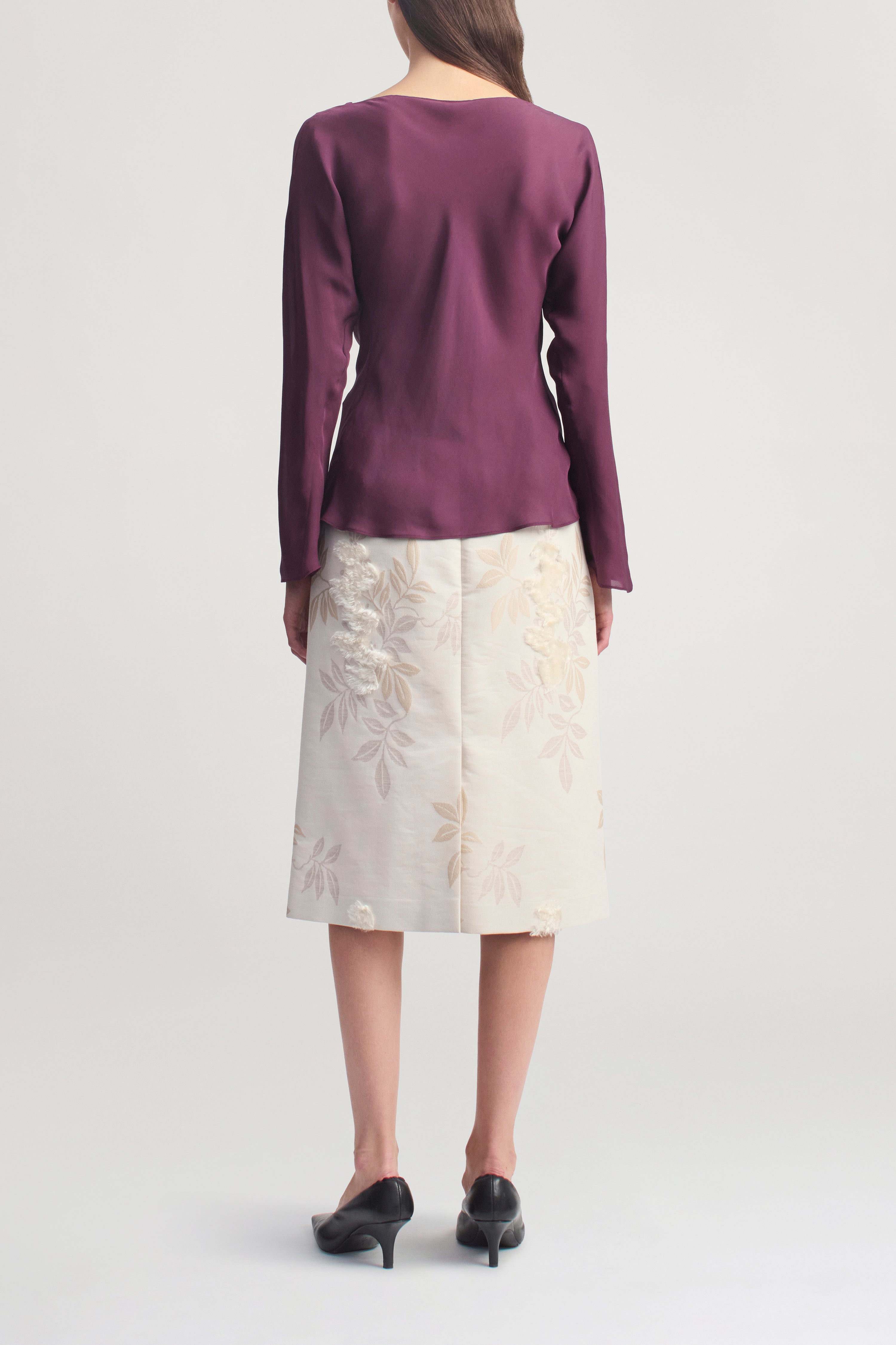 Wilka Blouse in Double Georgette