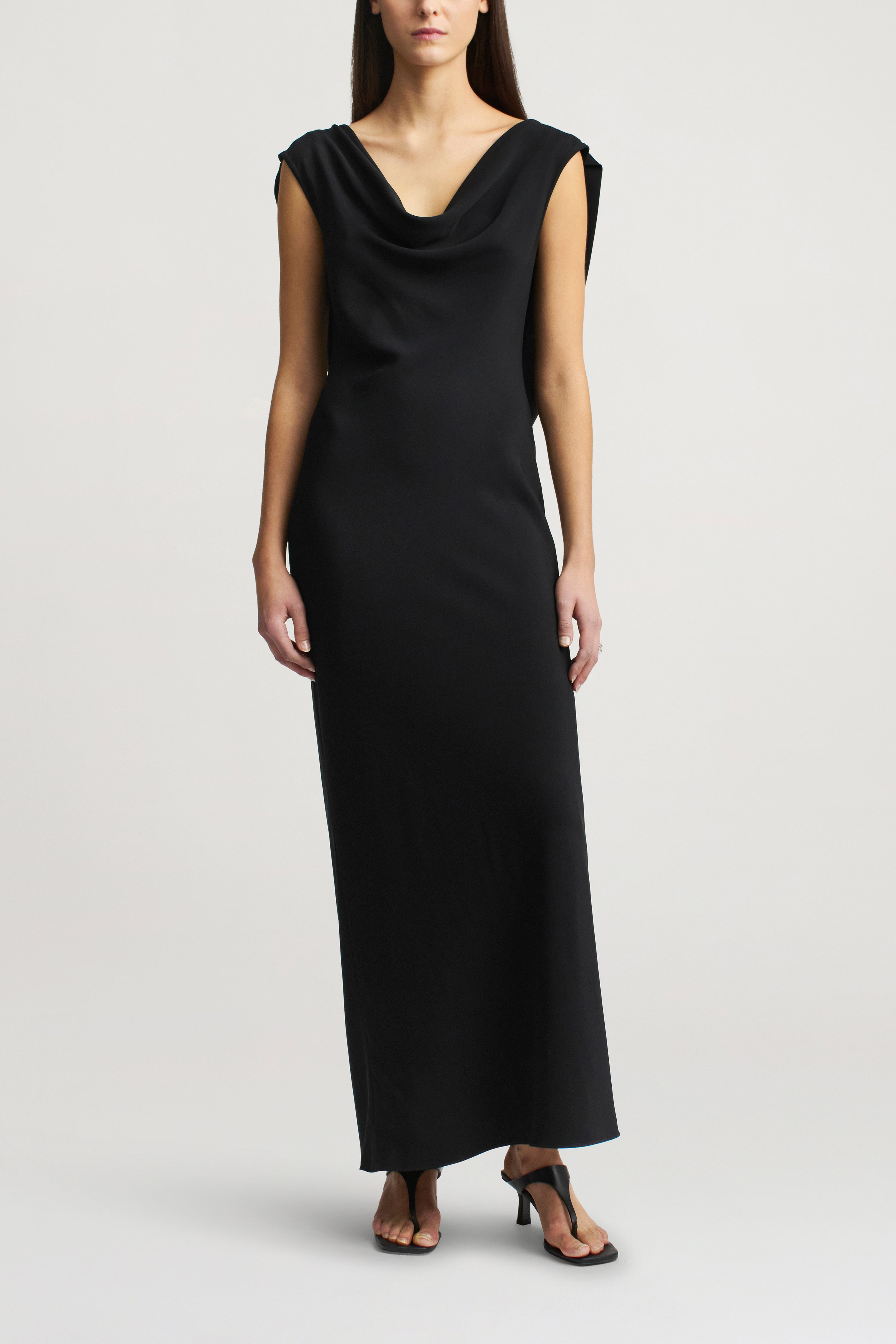 Gilda Bias Dress in Viscose Cady