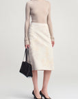 Fabi Fitted Long Sleeve in Superfine Pointelle