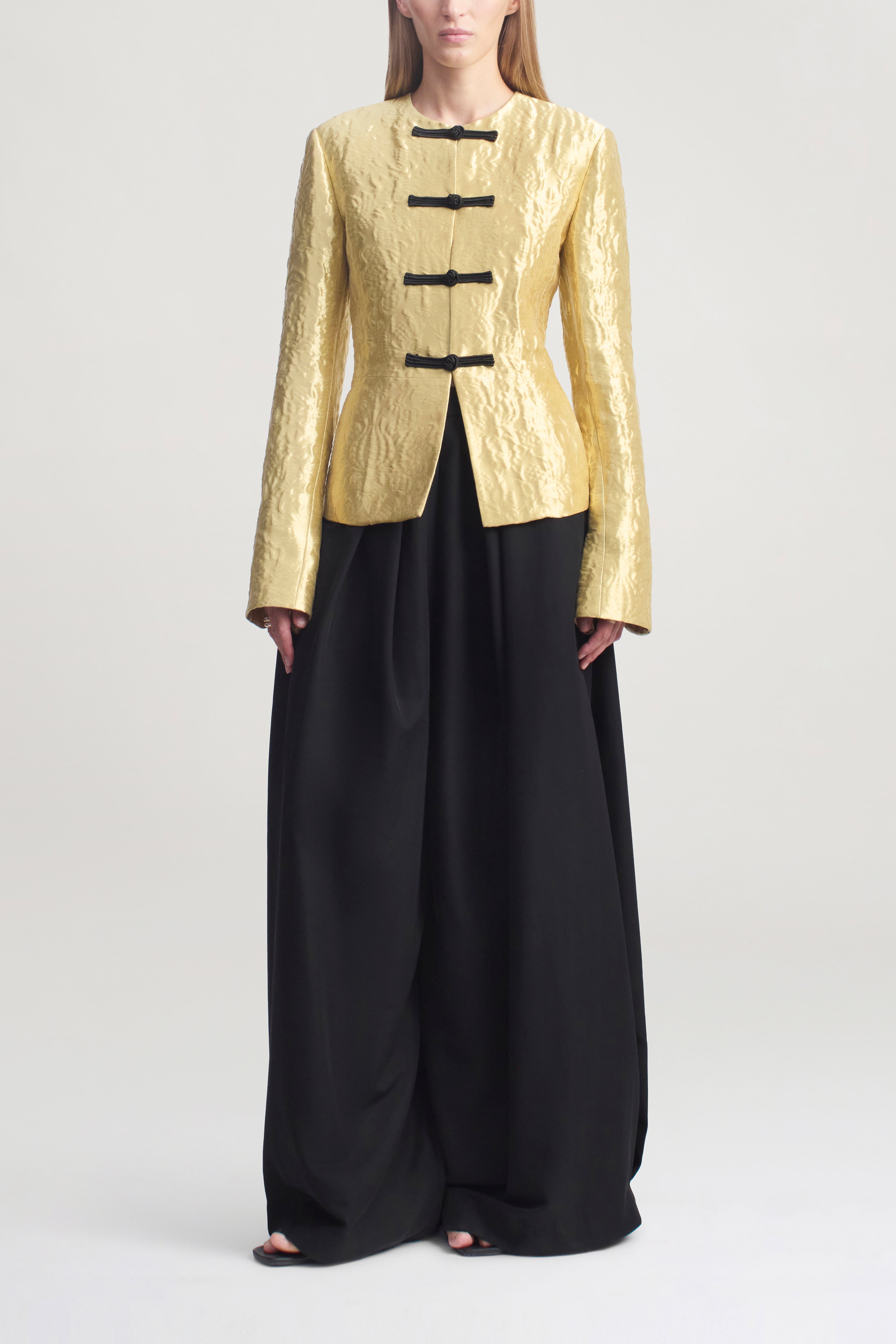Tilda Jacket in Gilded Jacquard