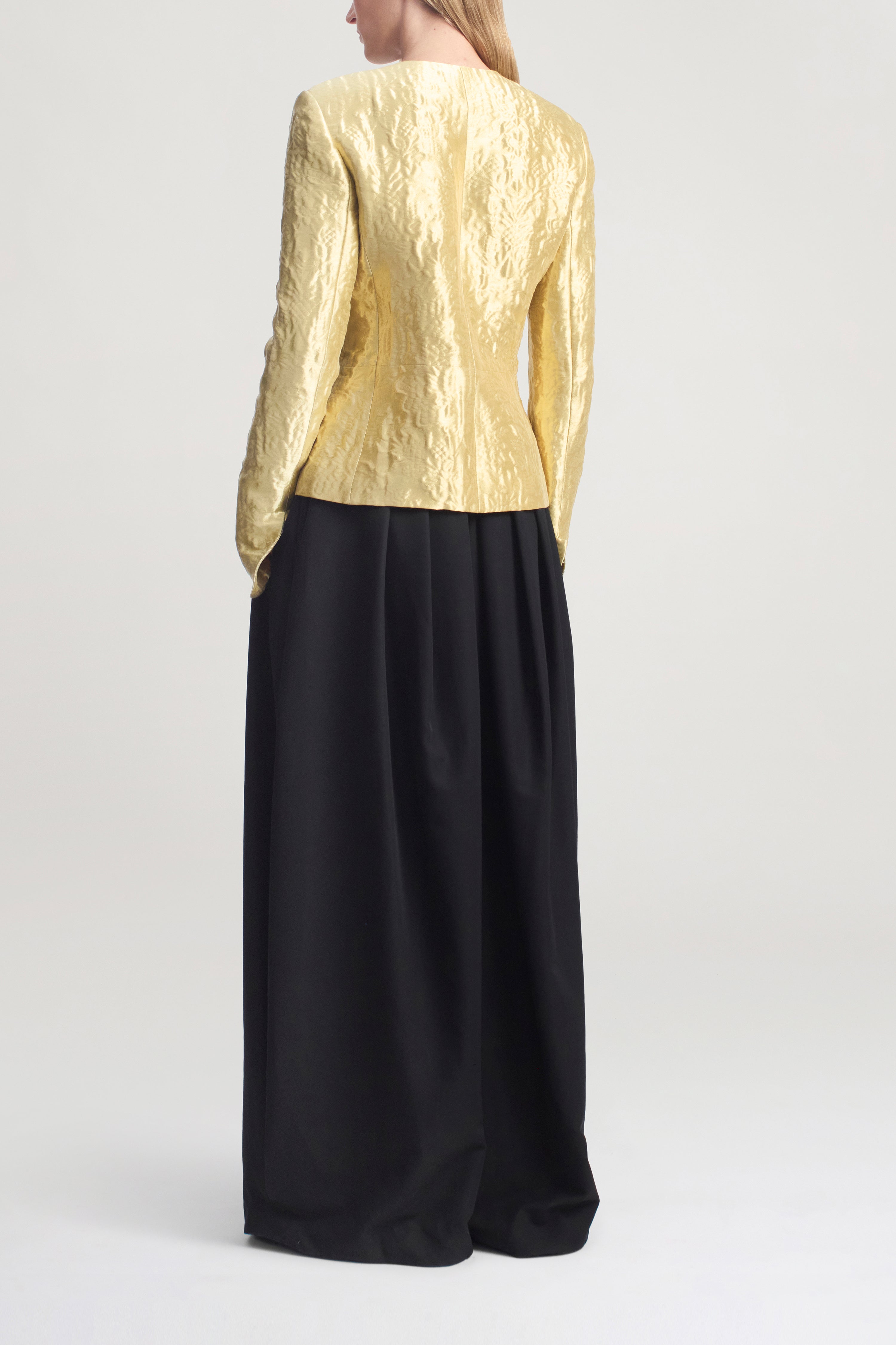 Tilda Jacket in Gilded Jacquard