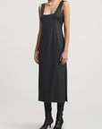 Ivette Dress in Wool Flannel