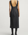 Ivette Dress in Wool Flannel