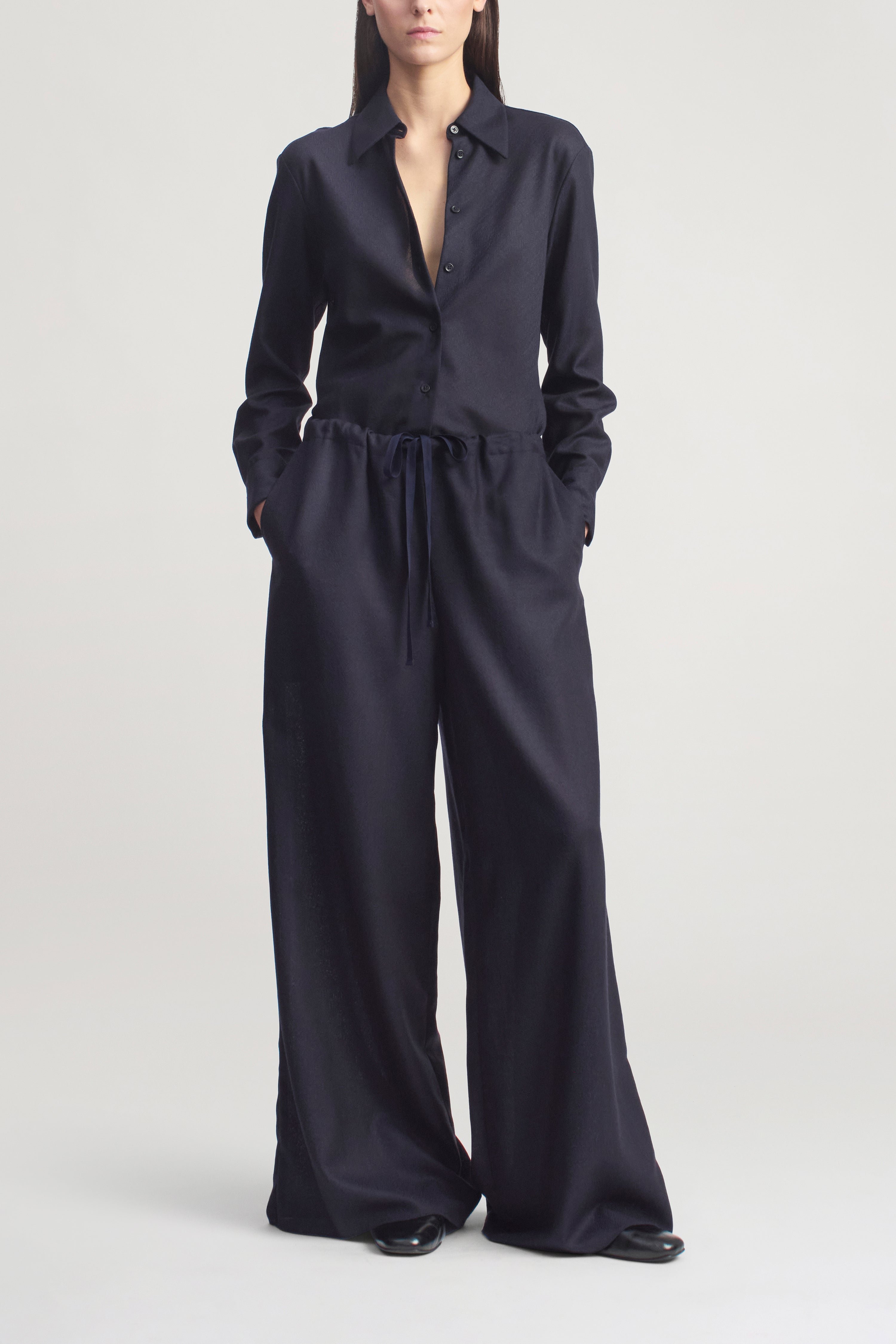 Cairo Pant in Featherweight Wool