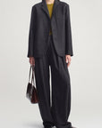 James Jacket in Wool Flannel
