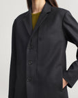 James Jacket in Wool Flannel