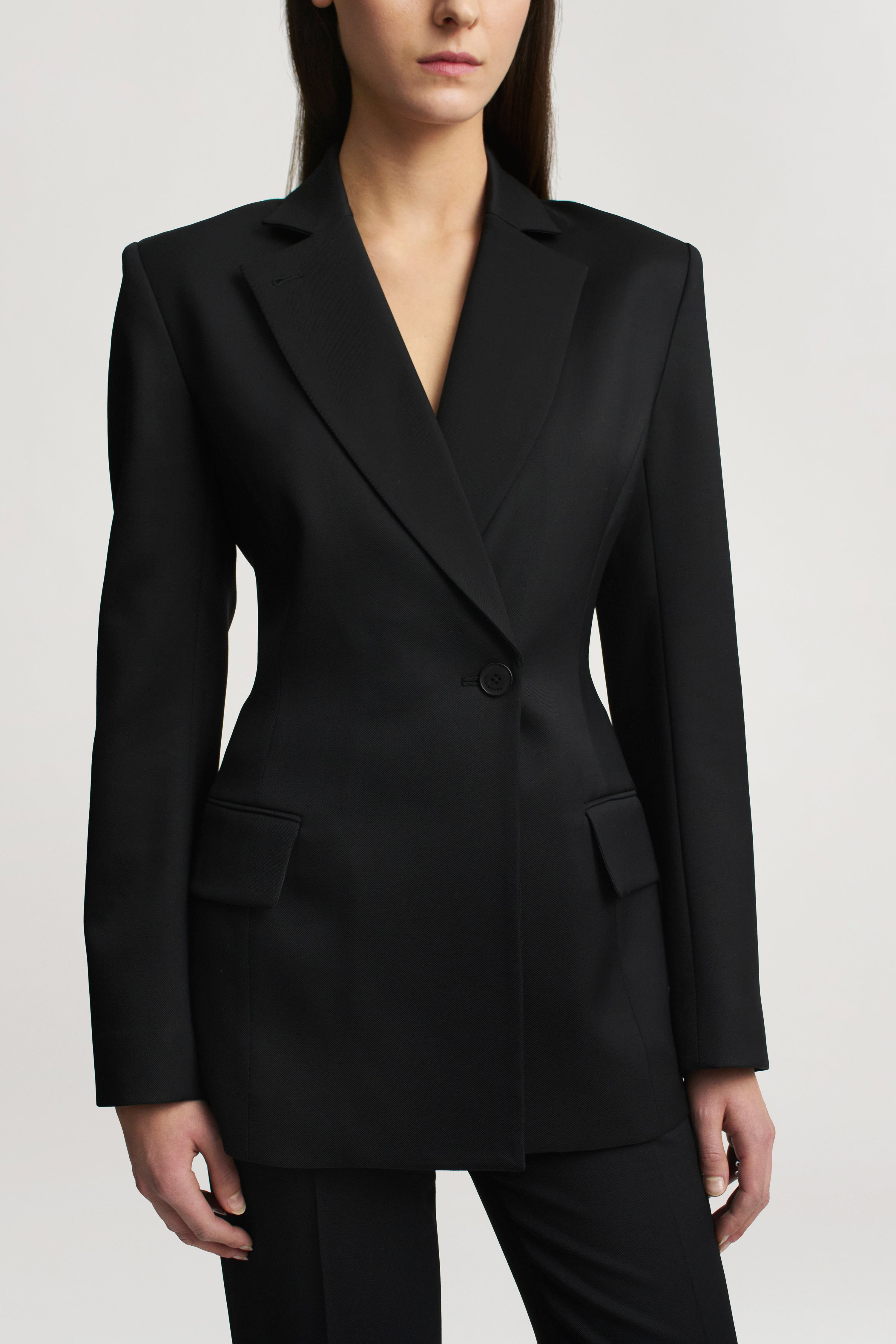 Sablier Blazer in Grampian Twill