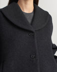 Marlie Shawl Jacket in Virgin Wool