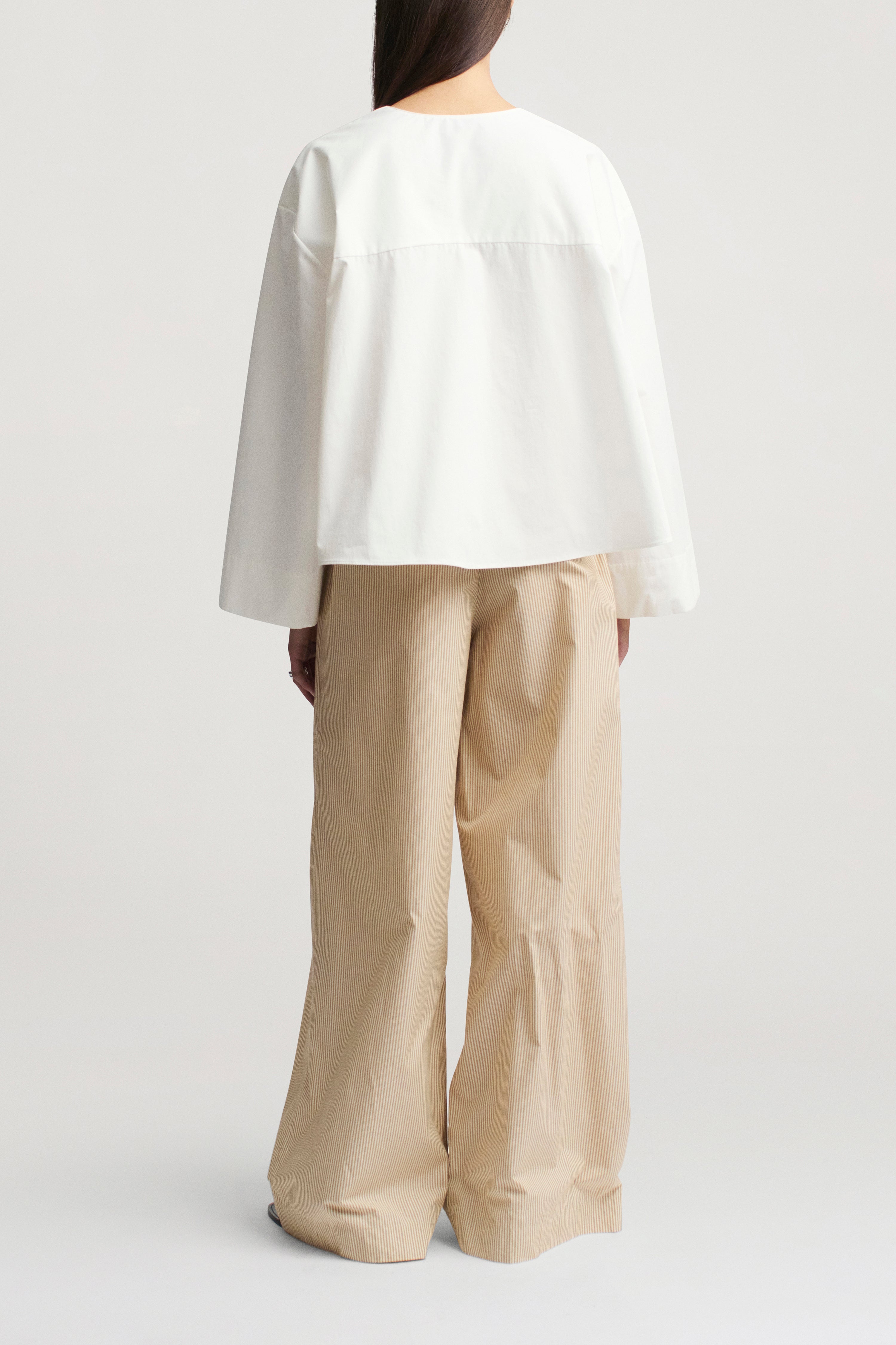 Wesley Drawstring Pant in Vintage Cotton Poplin