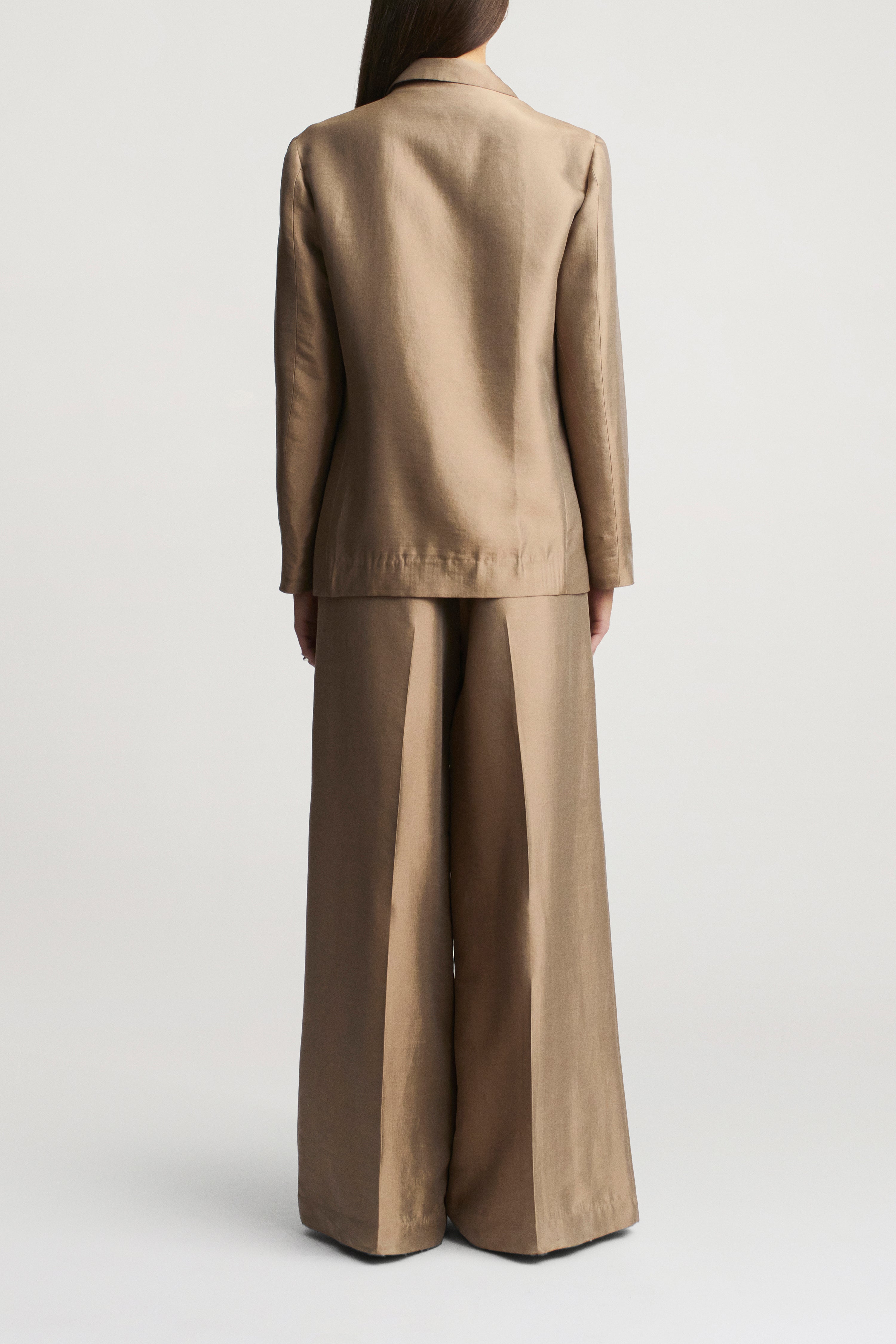 Wesley Drawstring Pant in Summer Silk Wool