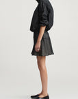 Alyse Mini Skirt in Trapped Poplin