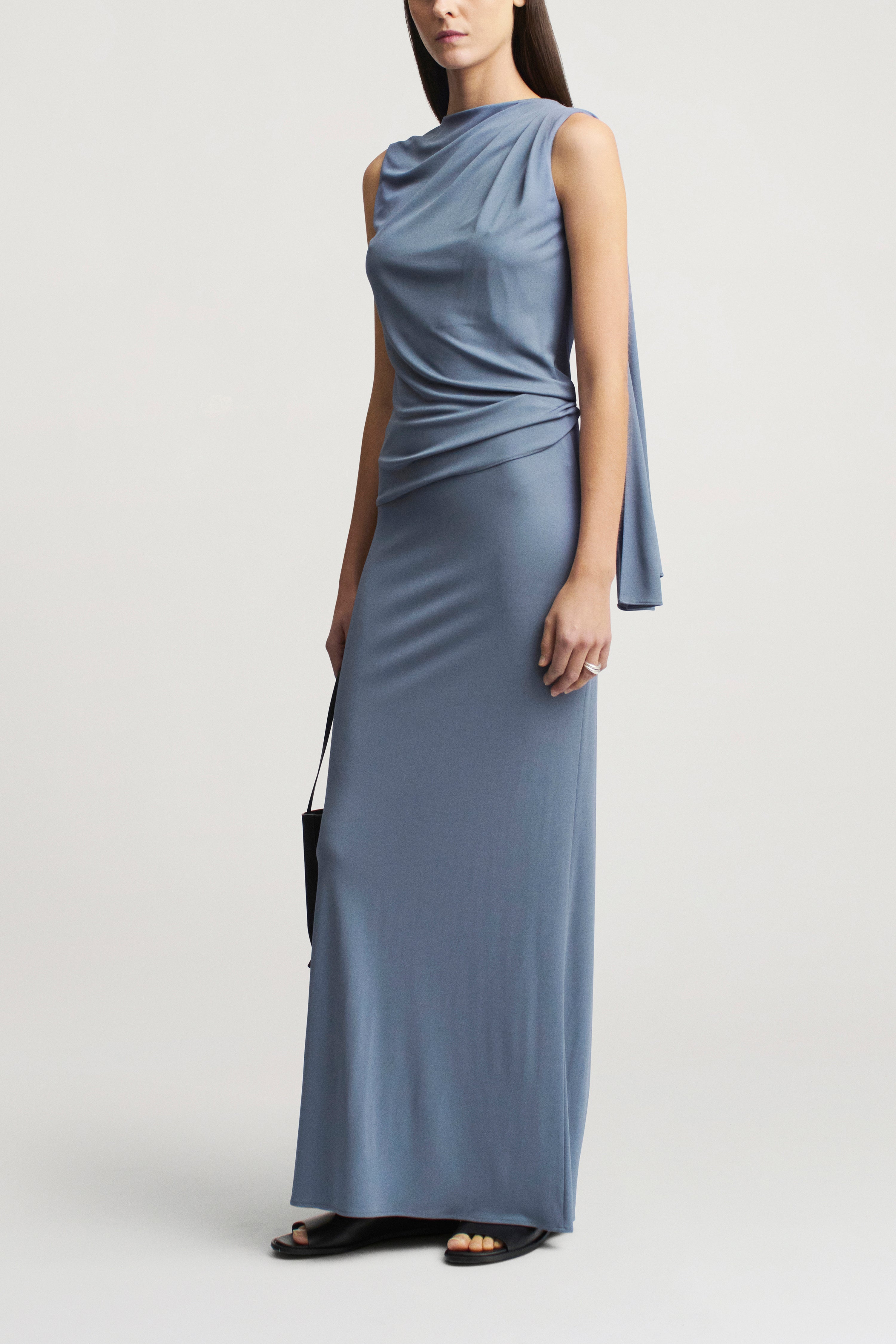 Noor Tube Skirt in Matte Jersey