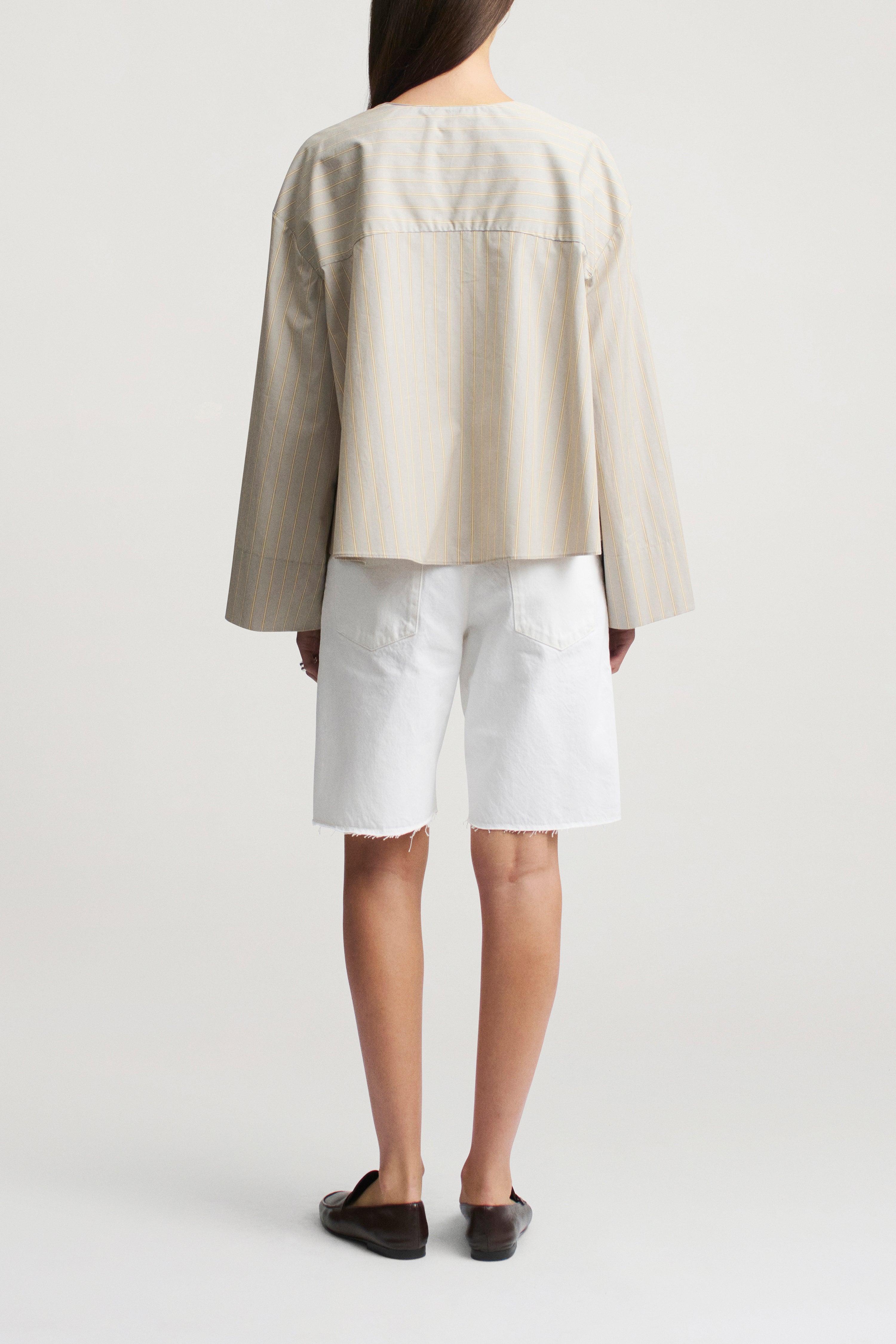 Marguerite  Blouse in Vintage Cotton Poplin