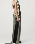 Elif Blouse in Two Tone Viscose