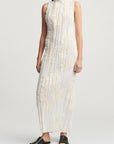 Nala Gown in Eyelash Plissé