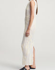 Nala Gown in Eyelash Plissé