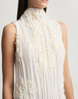 Nala Gown in Eyelash Plissé