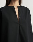 Marguerite  Blouse in Starched Poplin