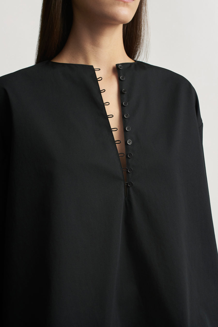 Marguerite Blouse in Starched Poplin – KALLMEYER