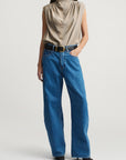 Callum Barrel Jean in Cotton Denim