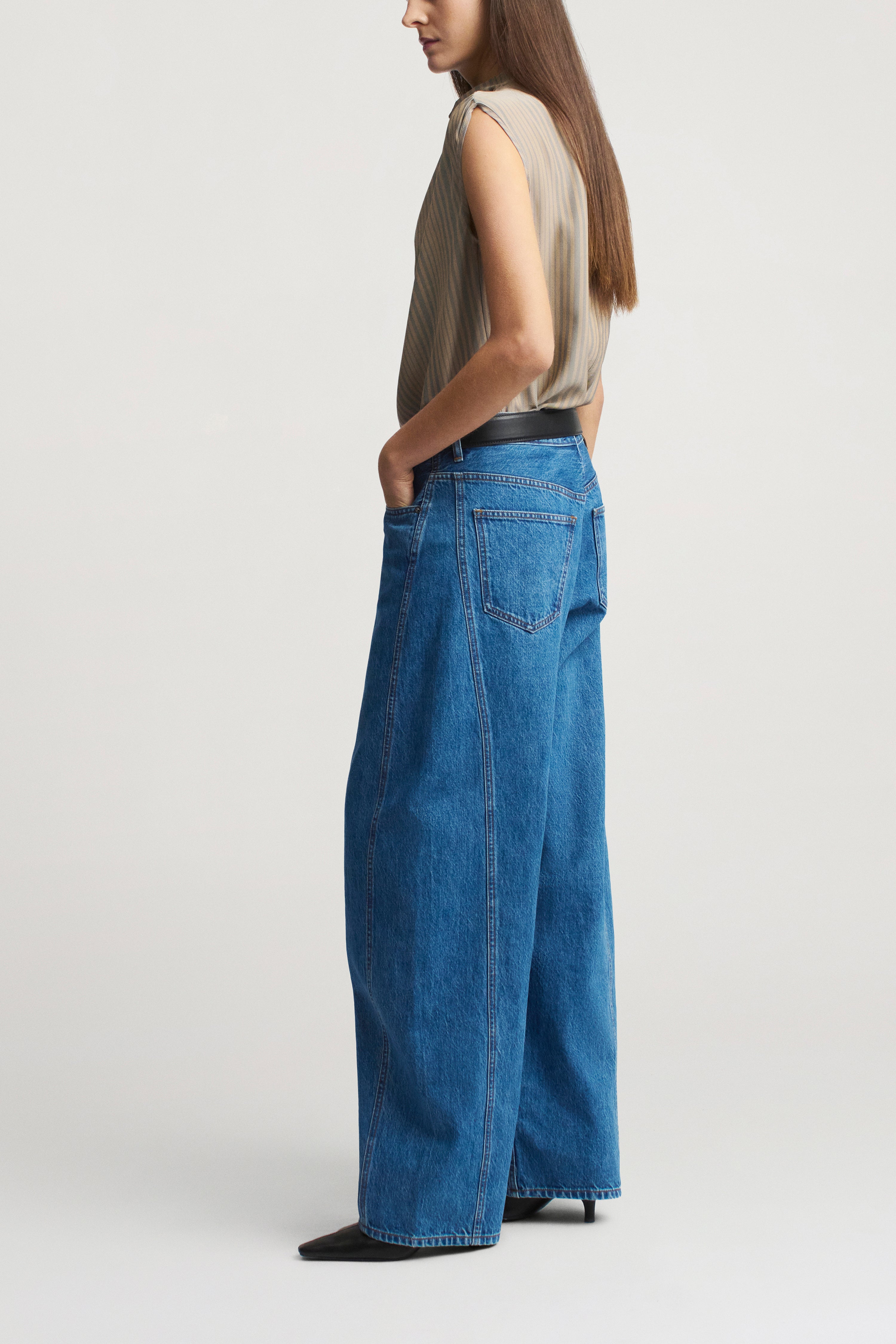 Penny Draped Top in Fluid Viscose