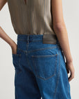 Callum Barrel Jean in Cotton Denim