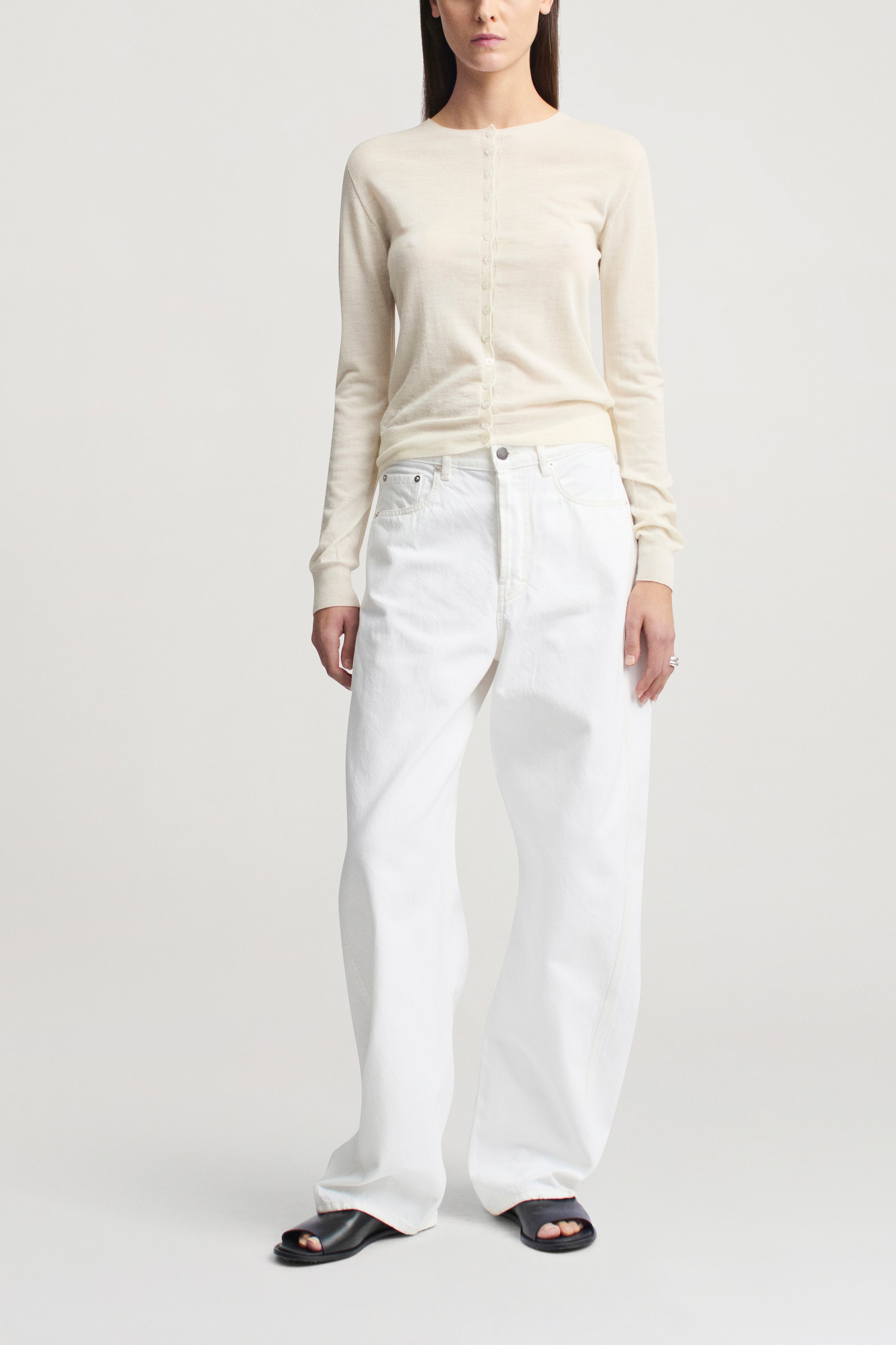 Callum Barrel Jean in Cotton Denim
