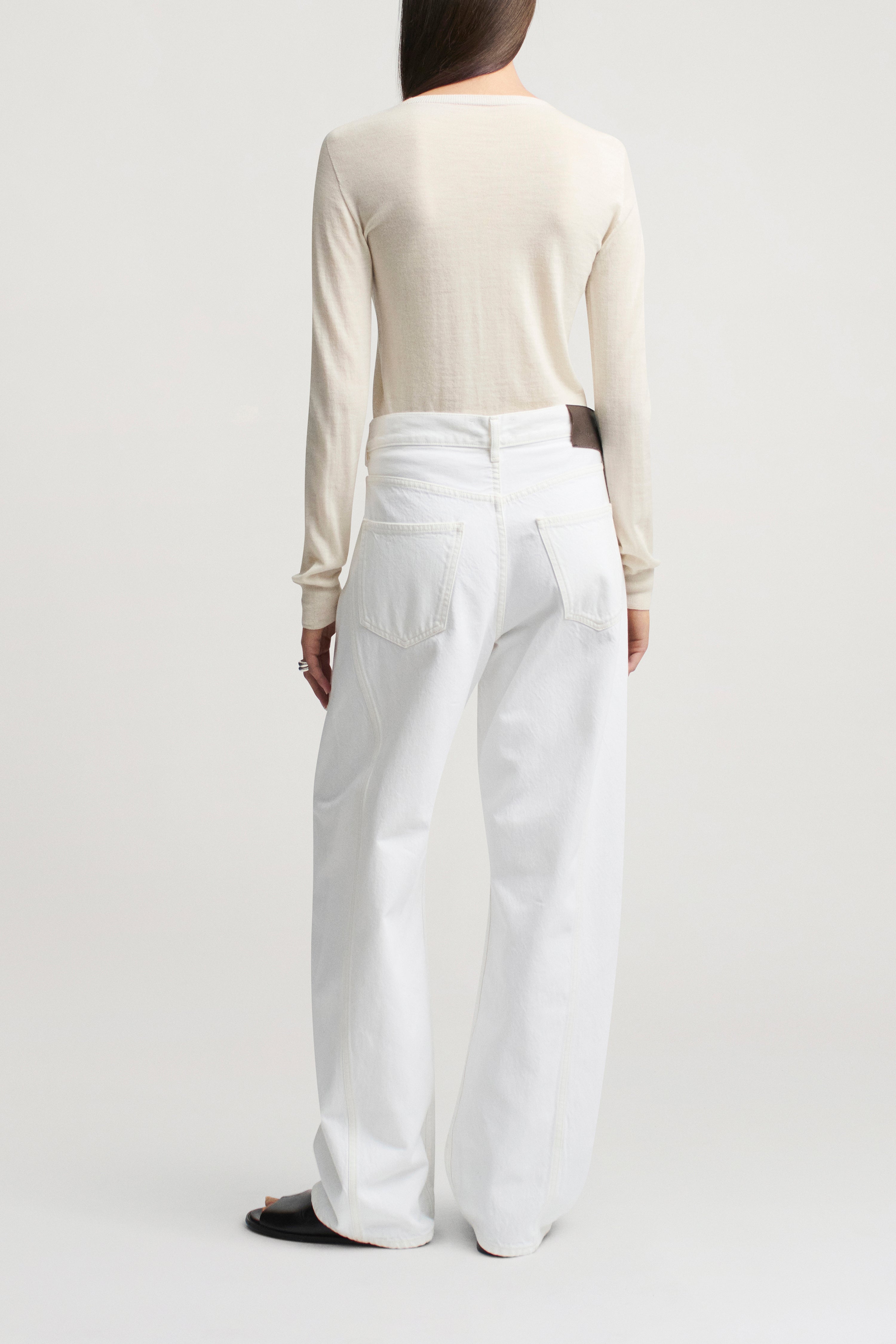 Callum Barrel Jean in Cotton Denim
