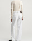 Callum Barrel Jean in Cotton Denim