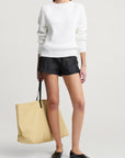 Nina Crewneck in Cotton Knit