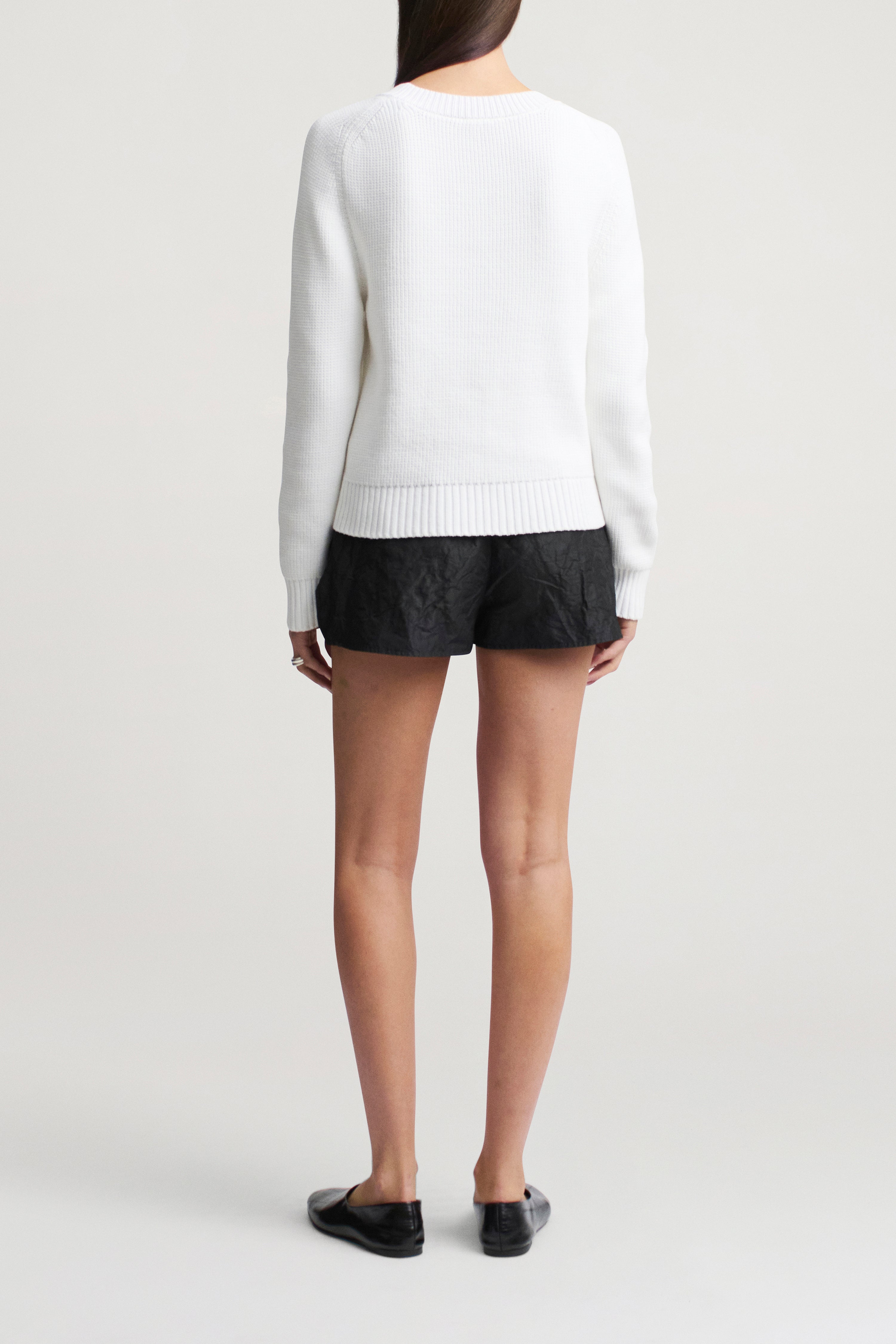 Nina Crewneck in Cotton Knit