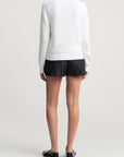 Nina Crewneck in Cotton Knit