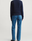 Nina Crewneck in Cotton Knit