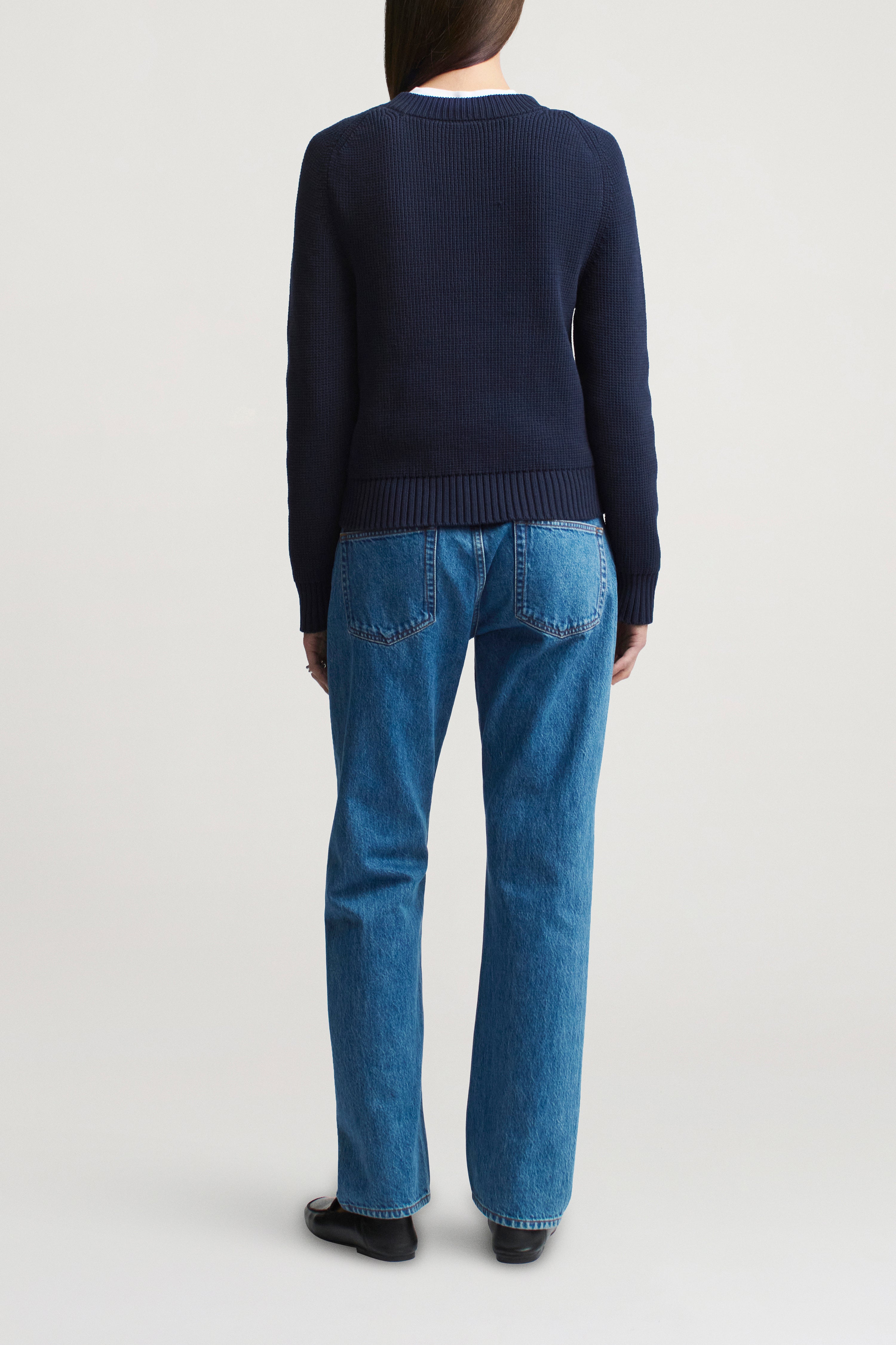 Adina Low-Rise Jean in Cotton Denim