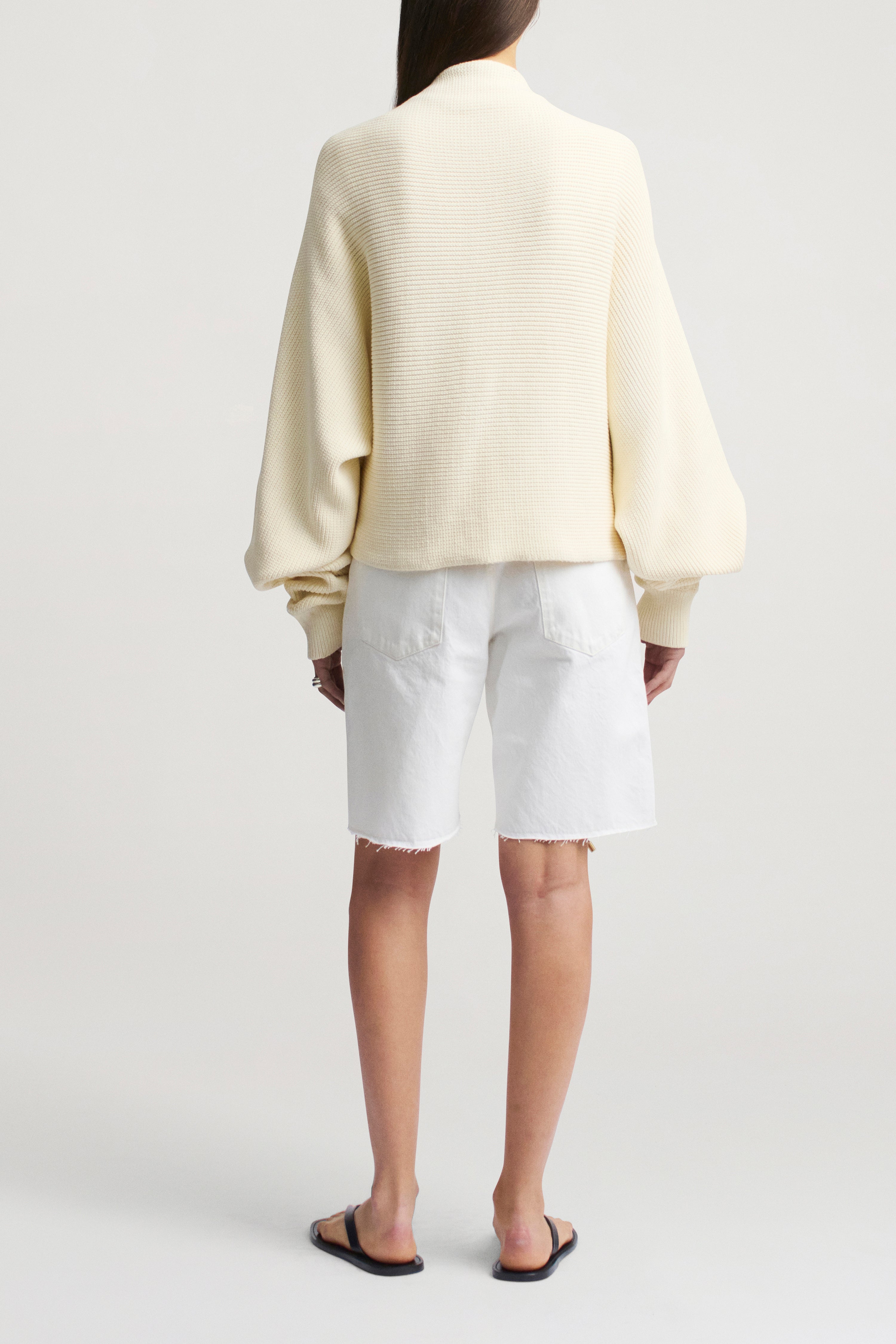 Ellis Skate Short in Cotton Denim