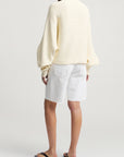 Yara Shrug in Cotton Knit