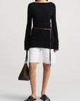 Yasmin Tunic in Novelty Cotton Slub