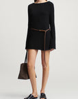 Yasmin Tunic in Novelty Cotton Slub