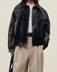 Elliot Chore Coat in Cotton Denim