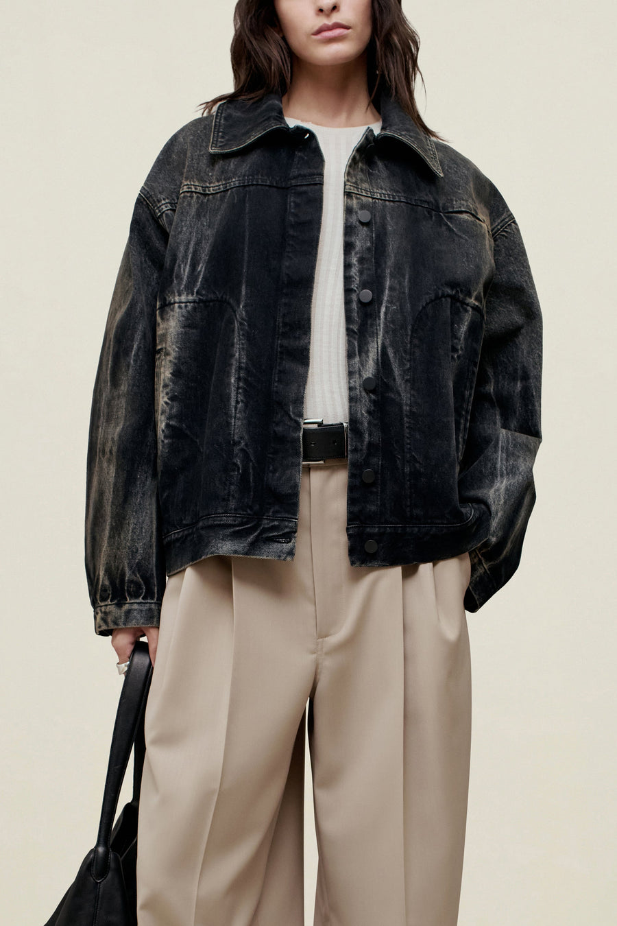 Elliot Chore Coat in Cotton Denim