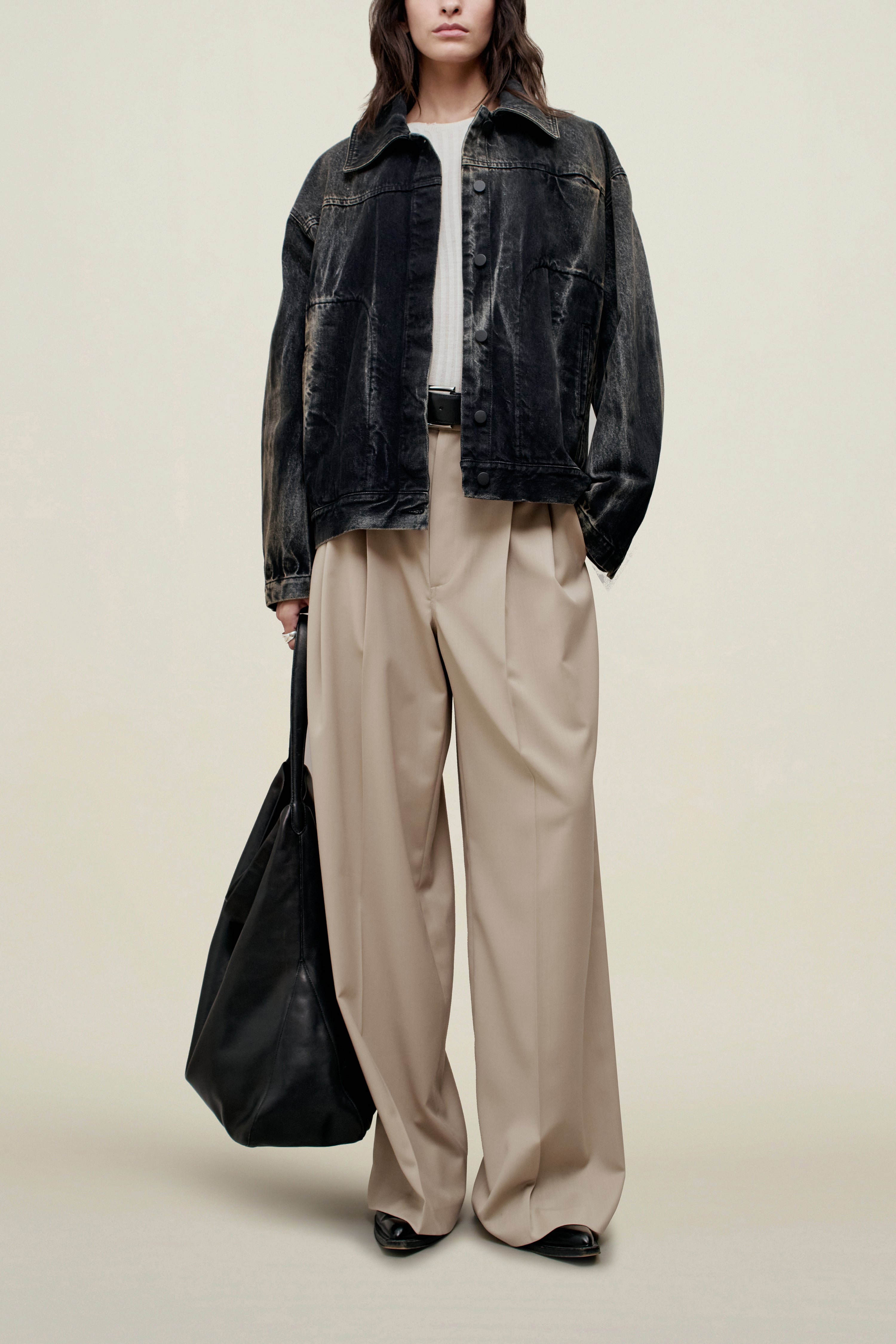 Elliot Chore Coat in Cotton Denim