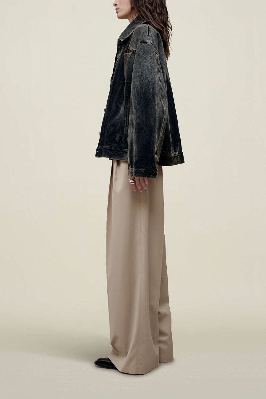 Elliot Chore Coat in Cotton Denim