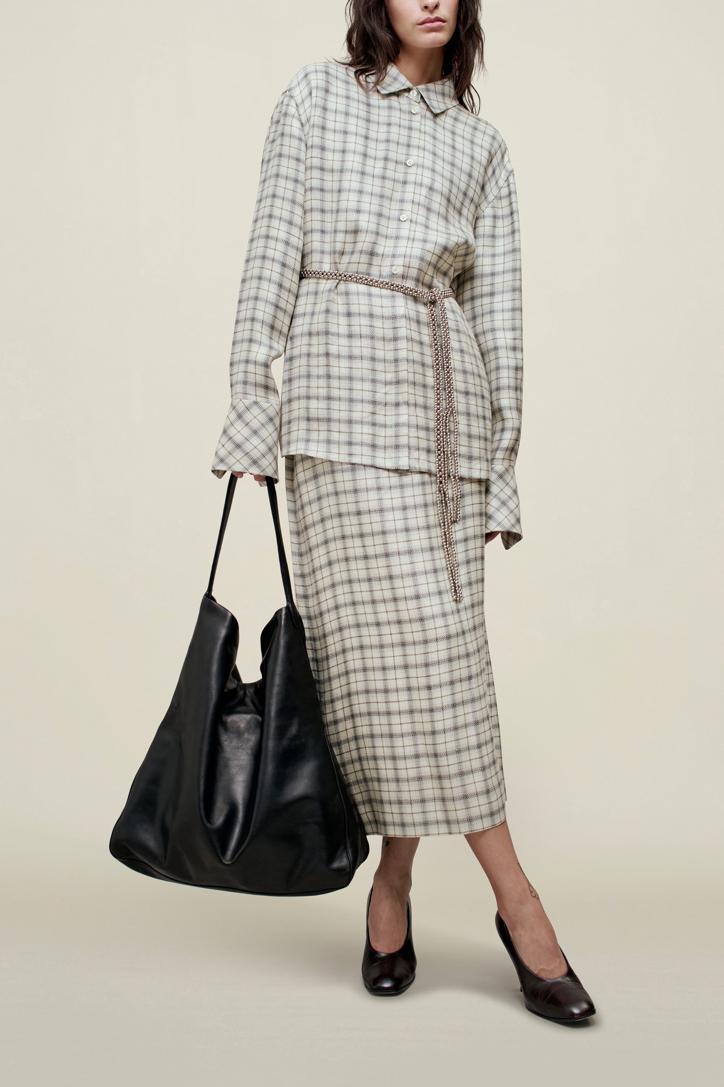 Mollie Button Down in Linen Viscose