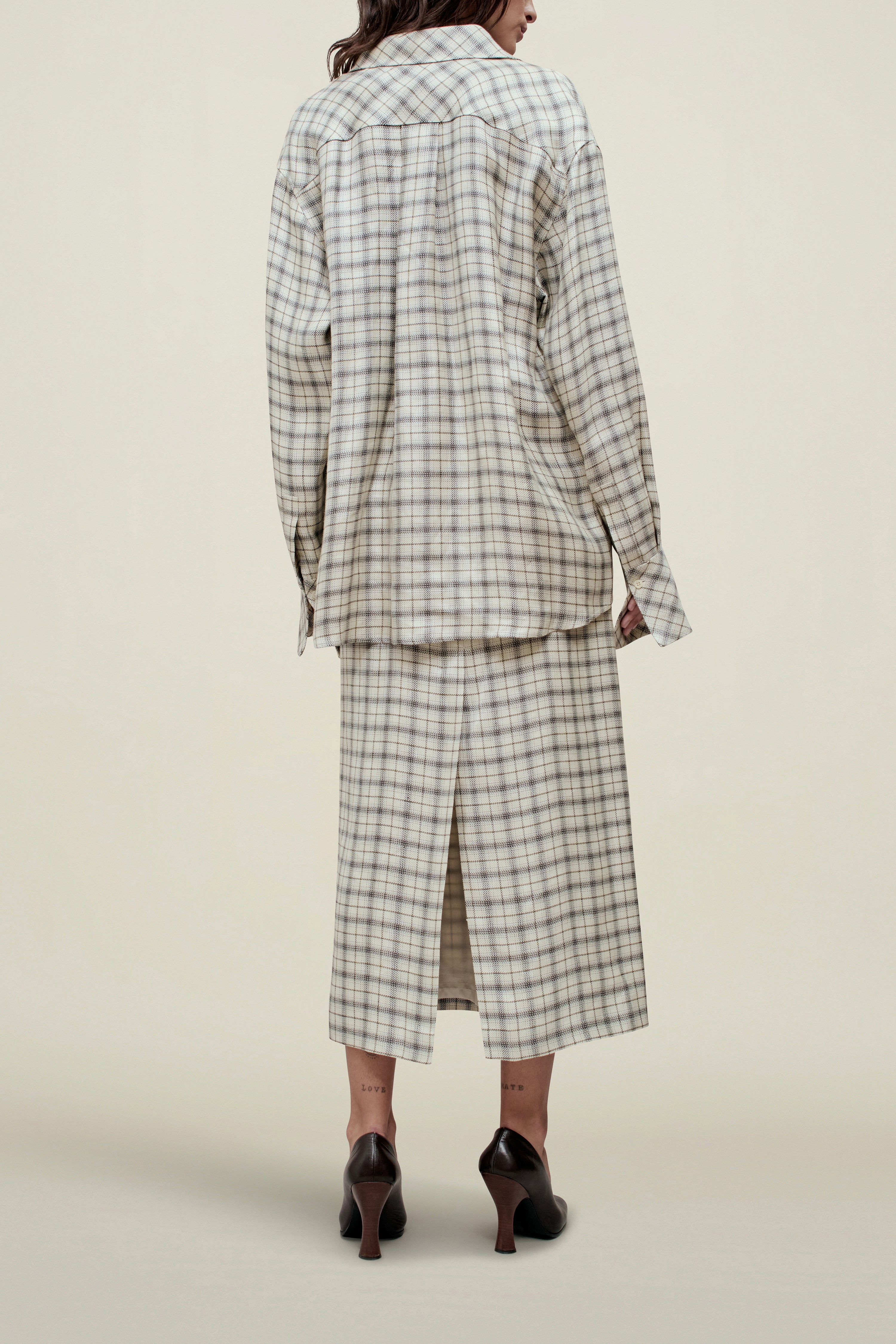 Mollie Button Down in Linen Viscose