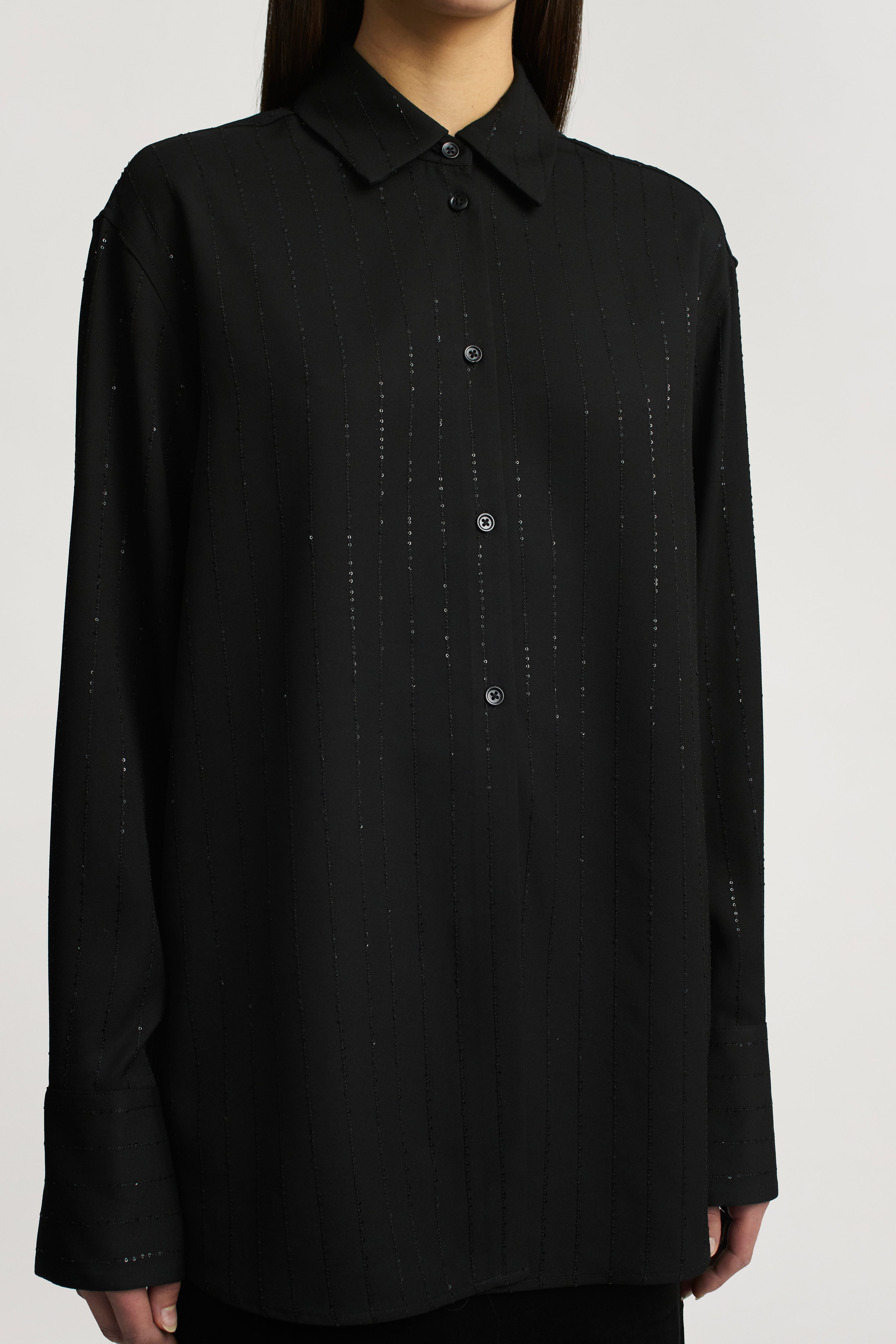 Mollie Button Down in Viscose Twill