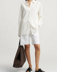 Mollie Button Down in Viscose Twill