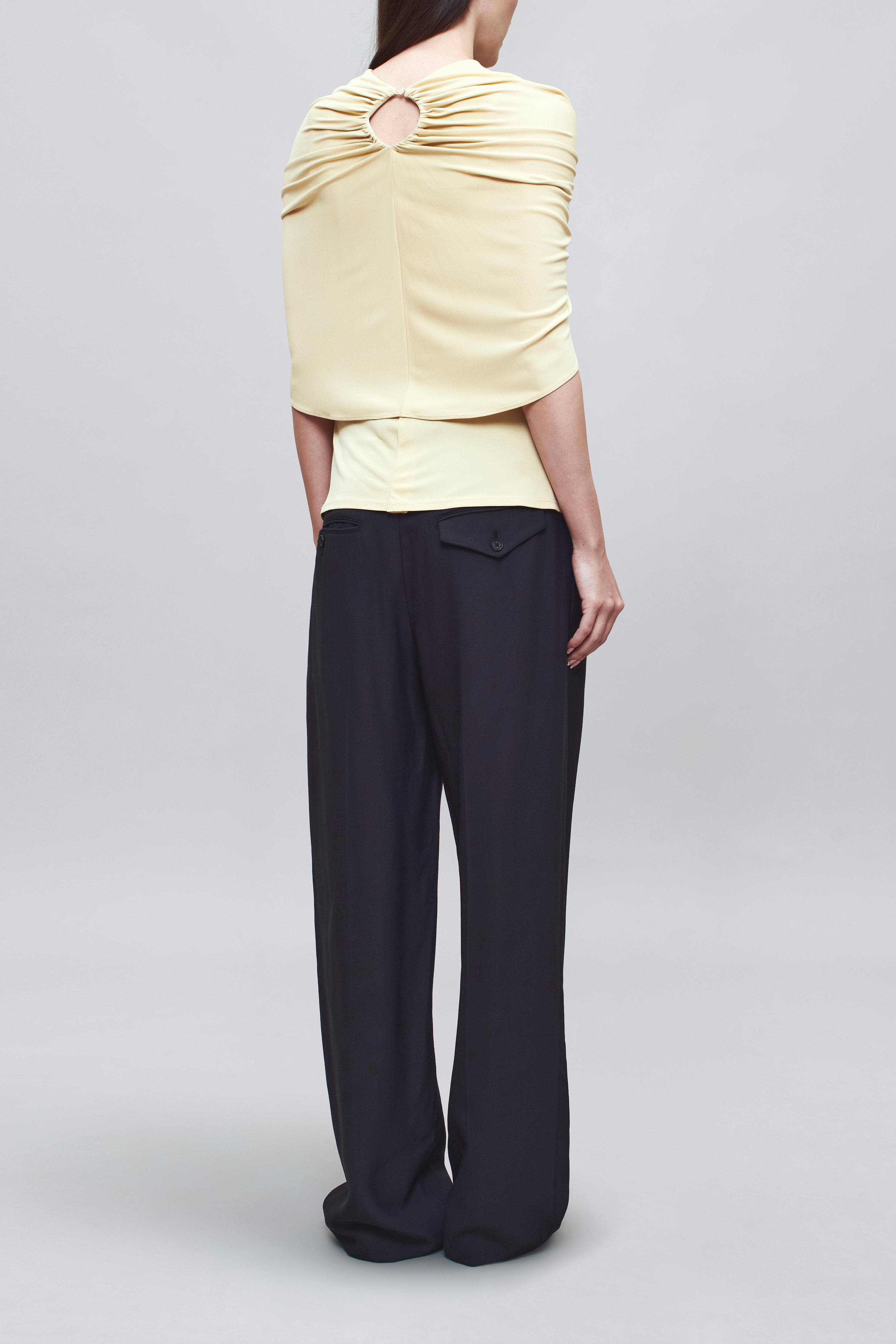 Emme Cape Top in Matte Jersey