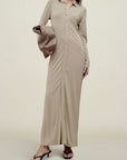 Leyla Shirtdress in Matte Jersey