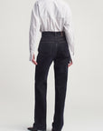 Dani Button Down in Cotton Poplin